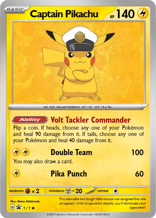 Captain Pikachu
